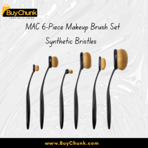 MAC brush set with durable unbreakable handles for long-lasting use