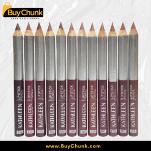 KATHLEEN Nude Pencil Lipsticks Pack Of 12 | Flawless Shades for Natural & Everyday Glamour