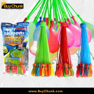 Self-Sealing Water Balloons | 111-Piece Multi-Color Pack for Fast, Fun & Mess-Free Water Play