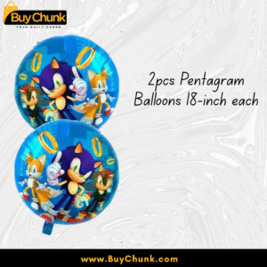 Sonic the Hedgehog Balloon Set | Fun, Vibrant & Perfect for Kids' Birthday Parties & Celebrations