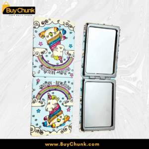 Magical Unicorn Compact Mirror Sparkling Rainbow Magic for Dreamers & Whimsy Lovers