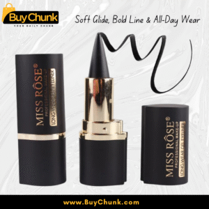 Miss Rose Gel Kajal Eyeliner | Bold, Smooth & Long-Lasting for Flawless Eye Definition