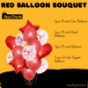 Red Balloon Bouquet | Romantic, Eye-Catching & Perfect for Love, Valentine’s & Special Surprises!