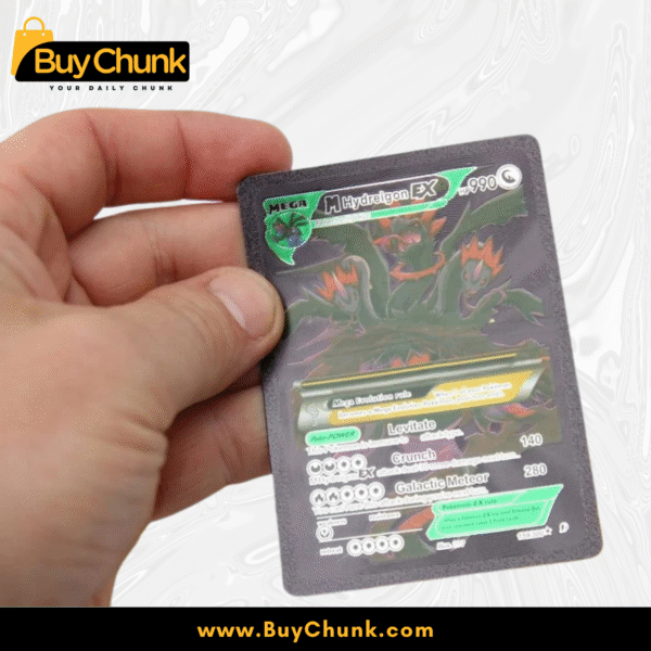 10 PCS POKEMAN BLACK FOIL CARD PACK
