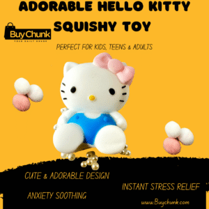 Adorable Hello Kitty Squishy Toy | Cute, Soft & Full of Nostalgic Joy for Kids & Fans