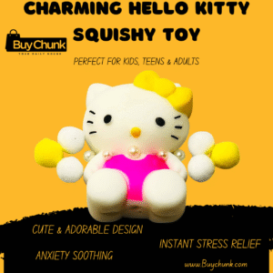 Charming Hello Kitty Squishy Toy | Cute, Bouncy & Full of Sweet Joy for Fans of All Ages