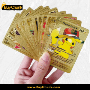 10 PCS POKEMON GOLD FOIL CARDS PACK