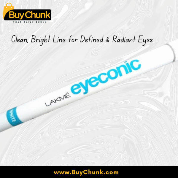 Lakme Eyeconic White | Bright, Smudge-Proof & Perfect for Bold, Glowing Eyes!