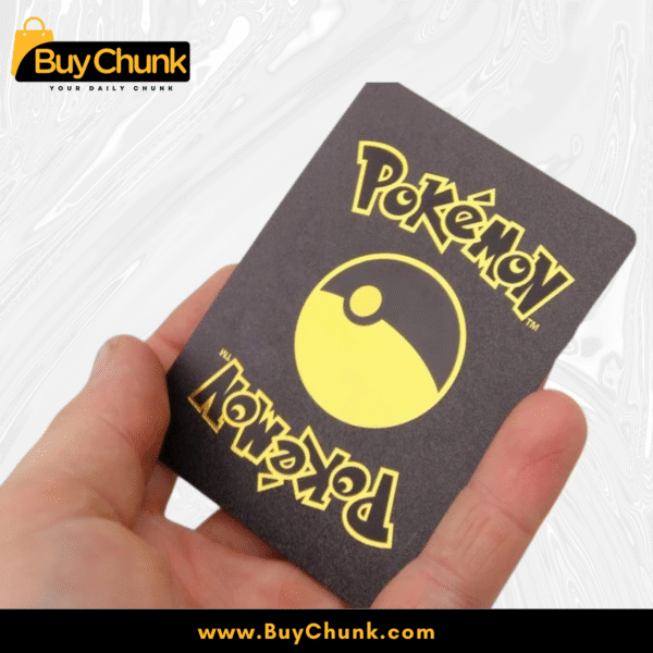 10 PCS POKEMON BLACK FOIL CARDS PACK
