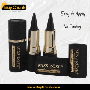 Miss Rose Gel Kajal Eyeliner | Bold, Smooth & Long-Lasting for Flawless Eye Definition