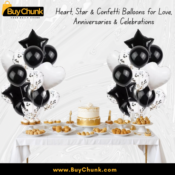 14 Black Balloon Bouquet | Elegant, Bold & Perfect for Modern Parties, Weddings and Celebrations