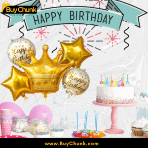 5 Royal Birthday Balloon Bouquet | Majestic, Luxurious and Perfect for King/Queen Celebrations