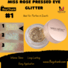 Miss Rose Pressed eye Glitter Shade 1 | Shimmering, Long-Lasting & Perfect for Sparkling Eye & Face Magic