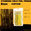Stunning Gold Foil Fringe Curtain – Luxe, Shimmering & Perfect for Weddings, Birthdays & Celebrations!