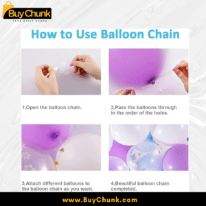Close-up of crown foil balloon with golden and black balloons
