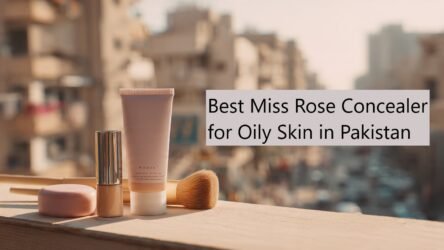 Best Miss Rose Concealer for Oily Skin in Pakistan (2025 Guide) 47 Best Miss Rose concealer for oily skin in Pakistan flatlay