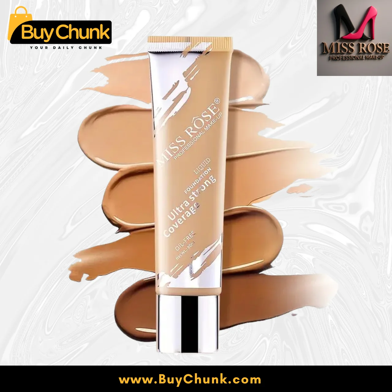 Best Miss Rose Matte Foundation Shades for Pakistani Wheatish Skin 2025 4 “How to apply Miss Rose matte foundation for Pakistani wheatish skin”