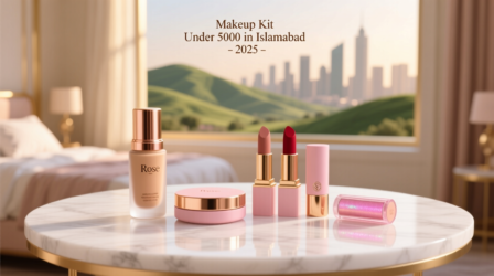 Miss Rose Makeup Kit Under 5000 in Islamabad 2025 – Best Budget Guide 30 “Miss Rose makeup kit under 5000 in Islamabad 2025 arranged on dressing table”