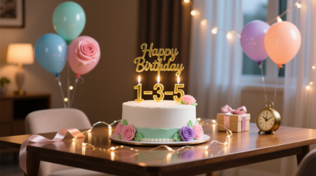 “birthday candle and cake toppers Rawalpindi on white cream cake”