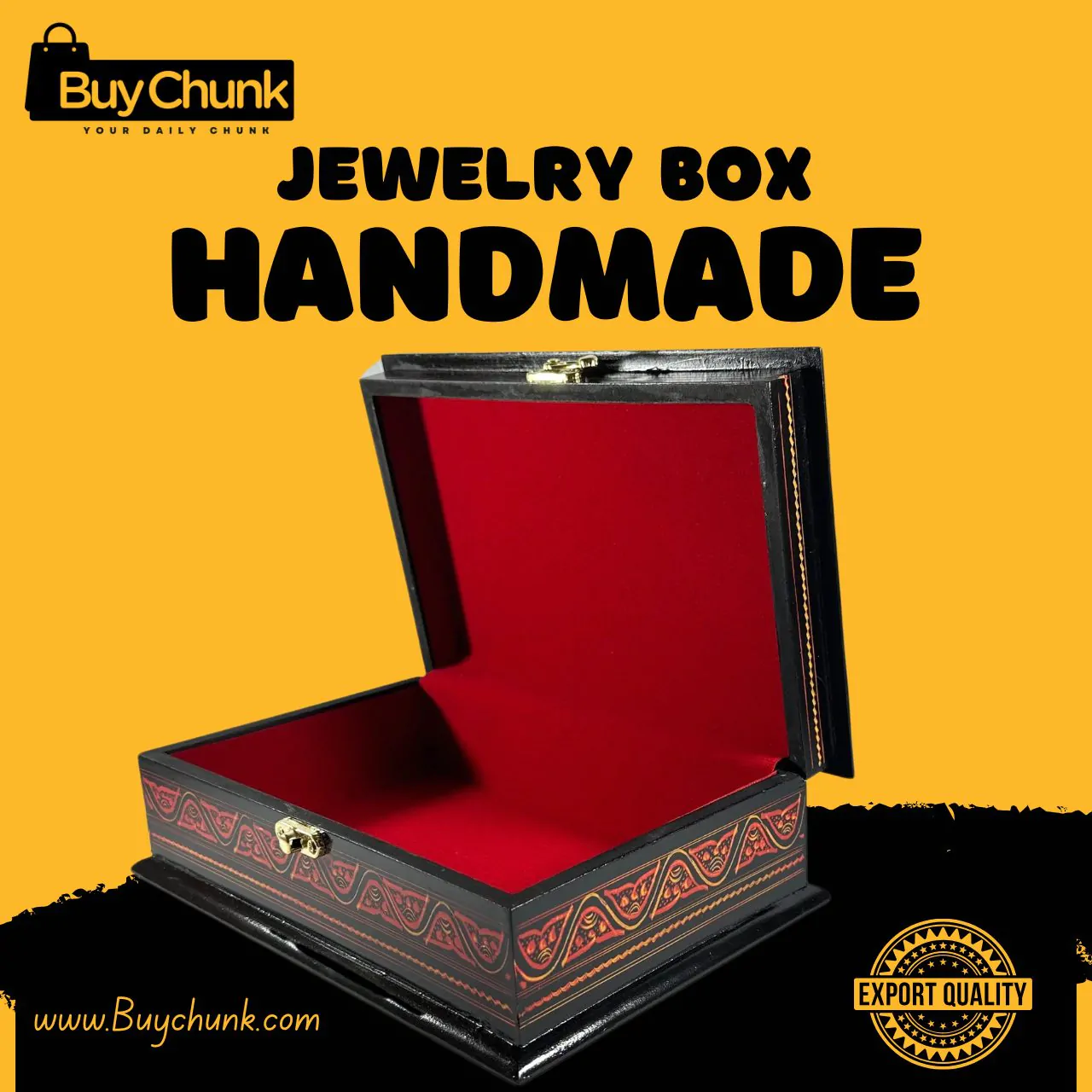 Small Jewelry Boxes for Travel Karachi 2 Astonishing Rose Wood Handmade Lacquer Art Jewelry Box Ruby Diagonal Bloom | Size 9″x6” | Captivating Red Trinket Storage