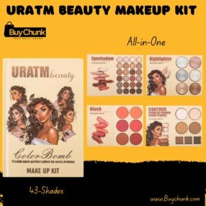 URATM Beauty Makeup Kit book-style palette showing full cover design.