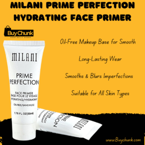 Milani Prime Perfection Hydrating Face Primer tube for smooth makeup base