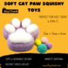cute soft cat paw squishy toy for stress relief in Pakistan