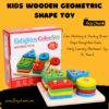 colourful wooden geometric shape toy for toddlers in Pakistan