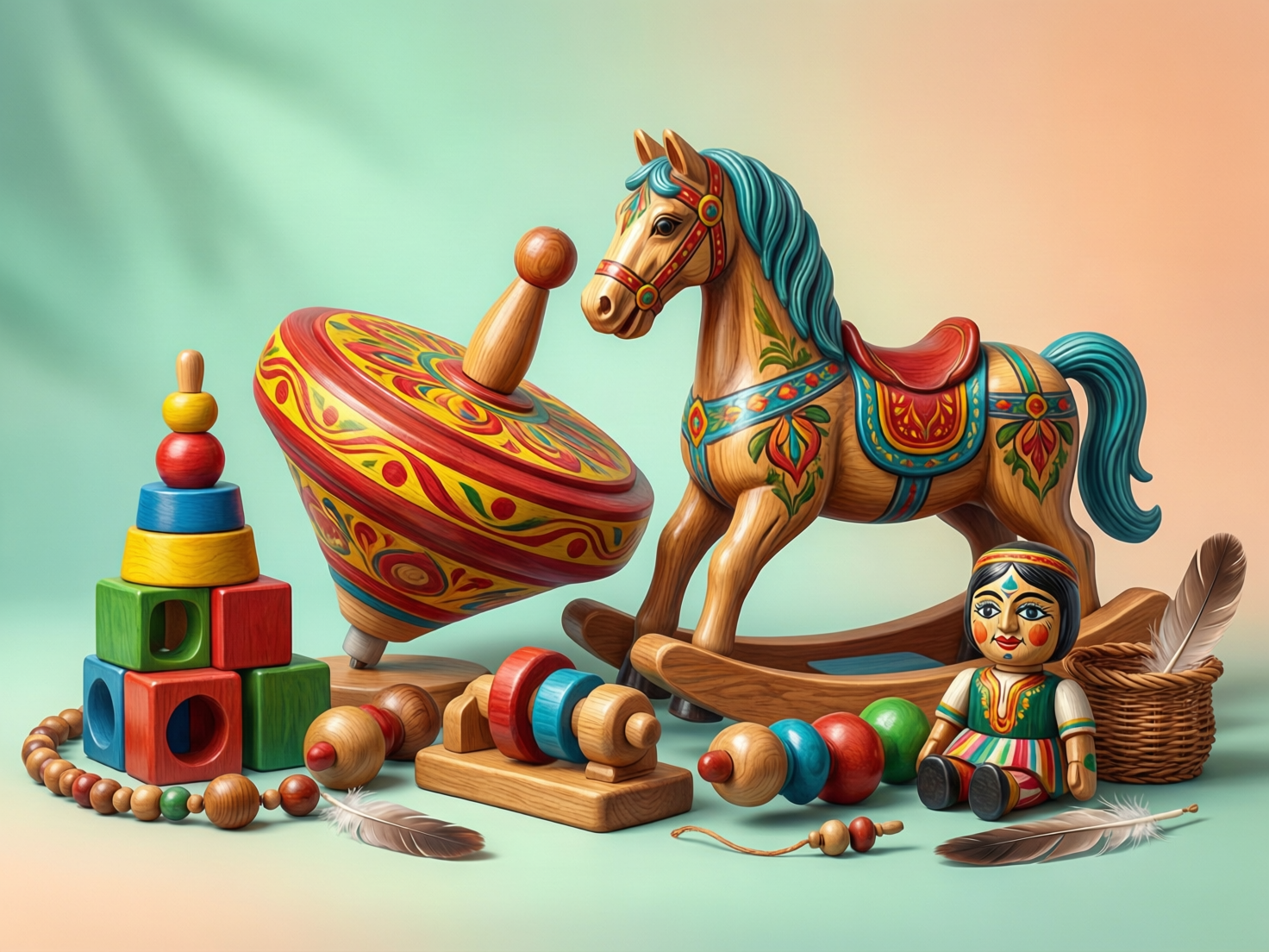 Parent ordering best wooden toys Pakistan Lahore handmade online with COD