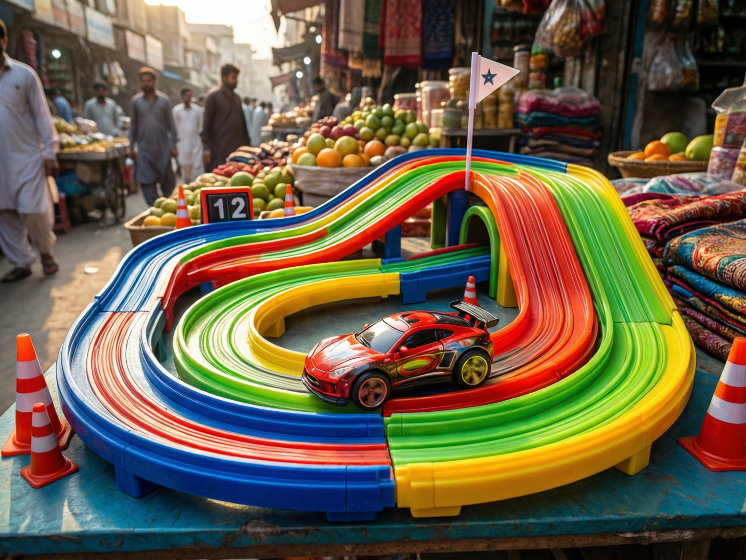car track sets toys Faisalabad boys price range in Pakistan