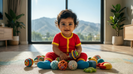 Sensory Toys for Babies Islamabad Price Guide 2026 (With COD Options) 48 Sensory Toys for Babies Islamabad Price guide with baby playing on mat