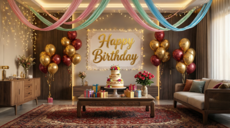 Party Streamers and Banners Lahore: Complete Guide to Insta-Perfect Decor 40 Colorful party streamers and banners Lahore birthday setup
