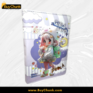 Cute diary with lock and two metal keys.