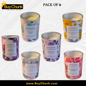 Beautiful gift ready aroma candle set for special occasions
