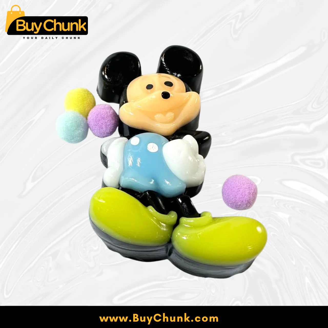 Cute Cartoon Mouse Squishy Toy | Soft & Adorable for Kids & Adults Stress Relief Toy