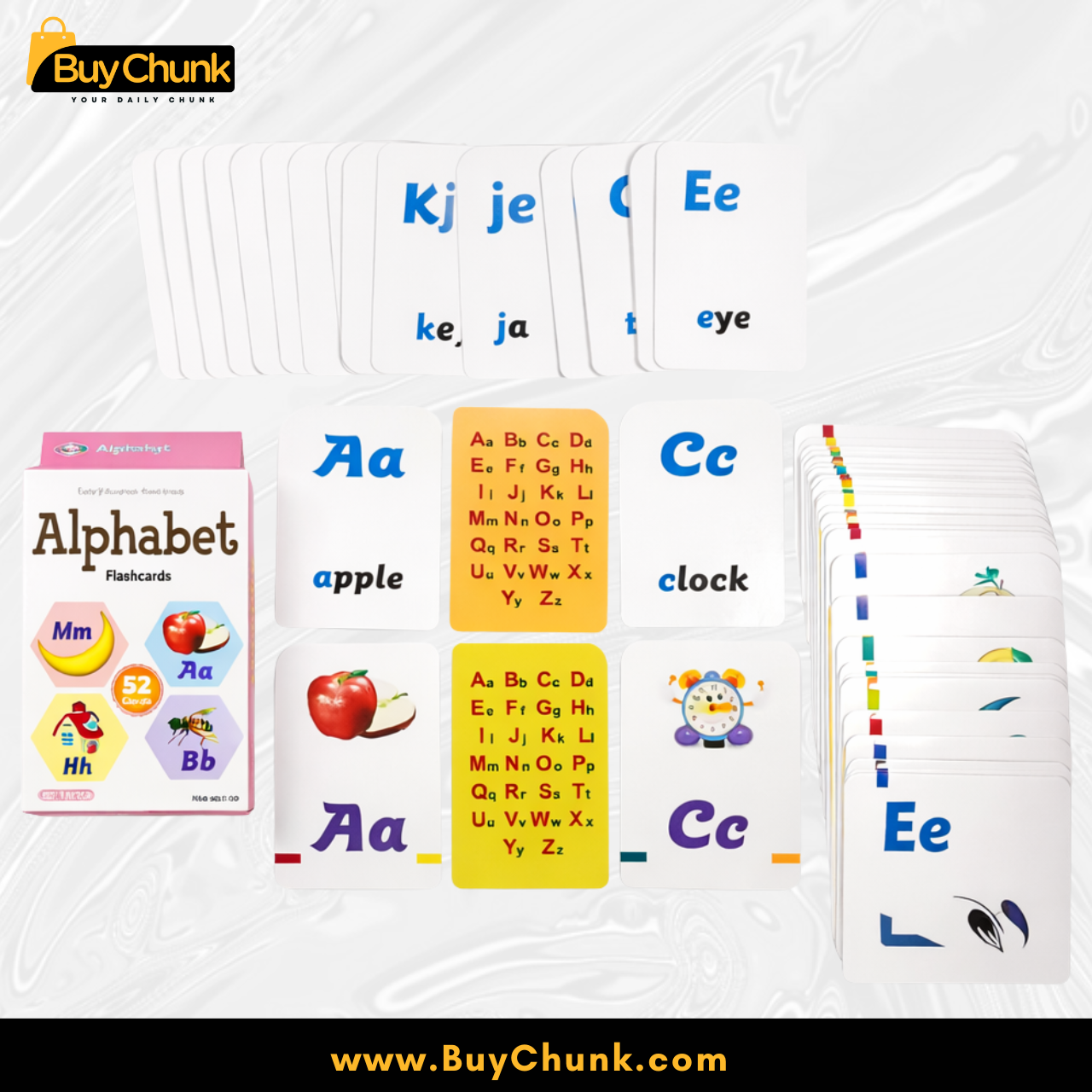 Alphabet Learning Cards for Kids | 52 Educational Learning Cards for Toddlers | Vocabulary Learning Flashcards 3 Teacher using Alphabet Learning Cards for Kids for group learning activity