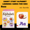 Alphabet Learning Cards for Kids | 52 Educational Learning Cards for Toddlers | Vocabulary Learning Flashcards 6 Front pack of Alphabet Learning Cards for Kids with colourful A–Z