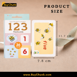 Alternative view of Numbers 123 Learning Cards for Kids | 36 Educational Learning Cards for Toddlers | Vocabulary Learning Flashcards