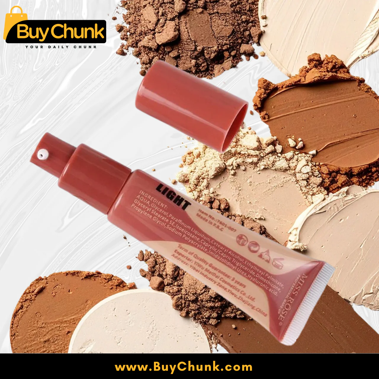 Miss Rose BB Cream Perfect Cover Fair Beige 1 – Flawless, Lightweight & Ideal for Natural Radiance