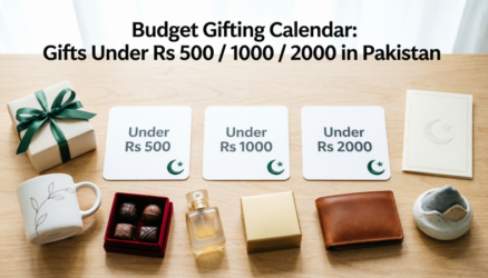 budget gifting calendar Pakistan under 500 1000 2000