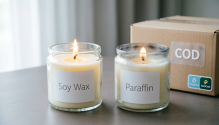 “soy wax vs paraffin clean candle claims in Pakistan”