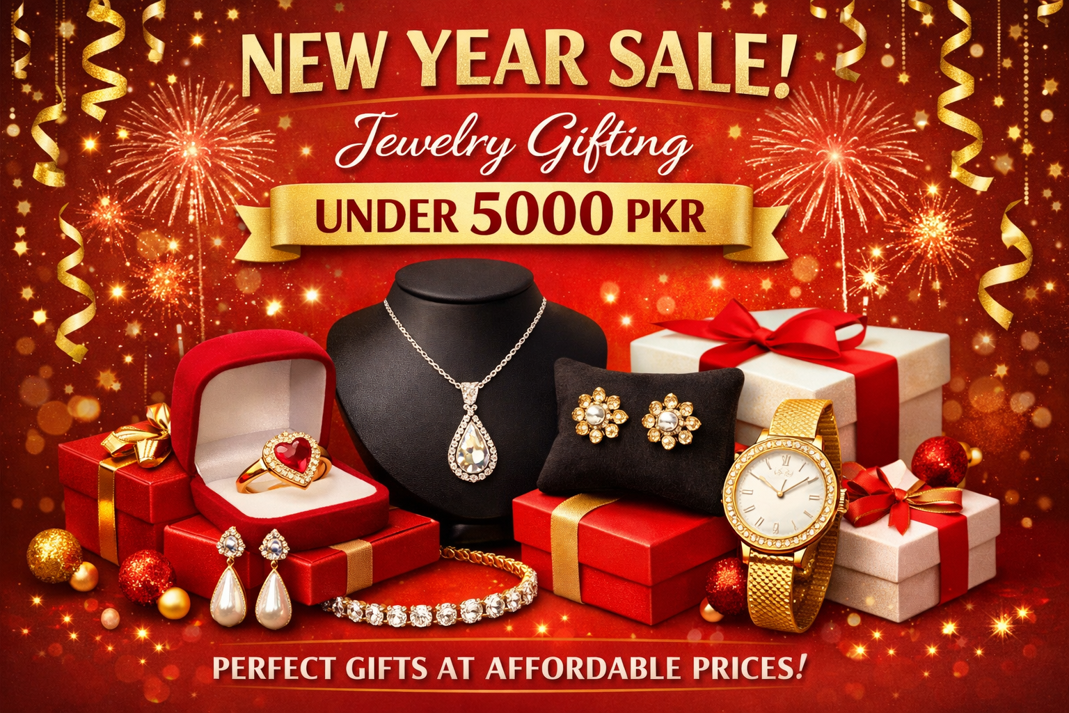 New Year Sale Shopping jewelry gifting ideas under PKR