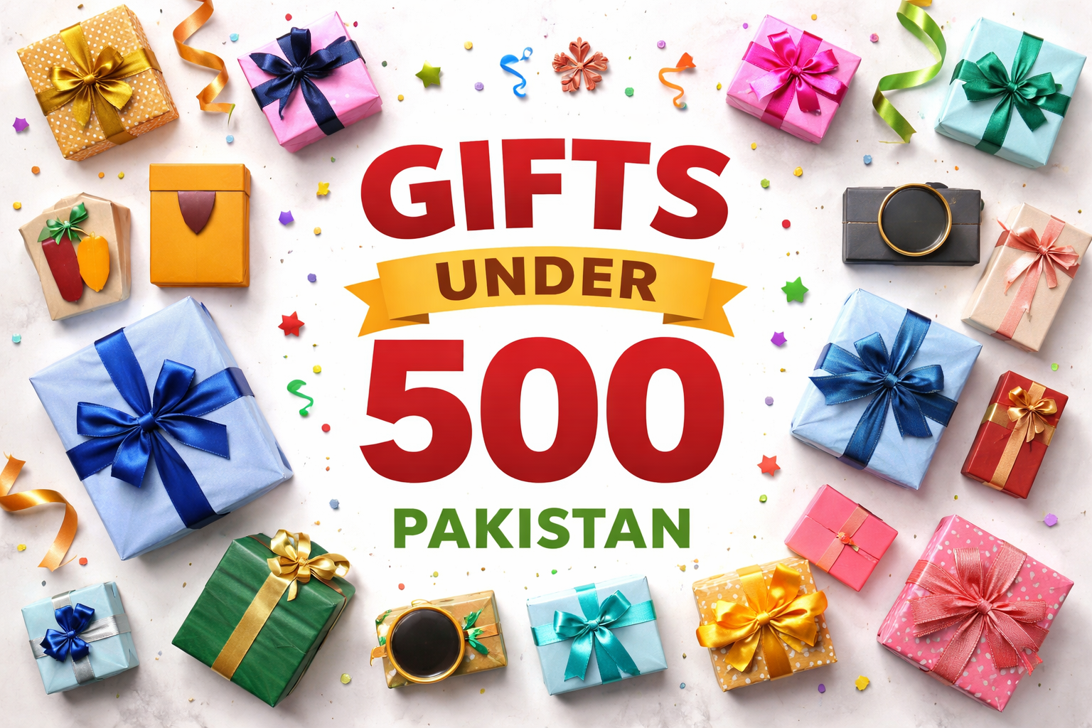 budget gifting calendar gifts under 500 in Pakistan