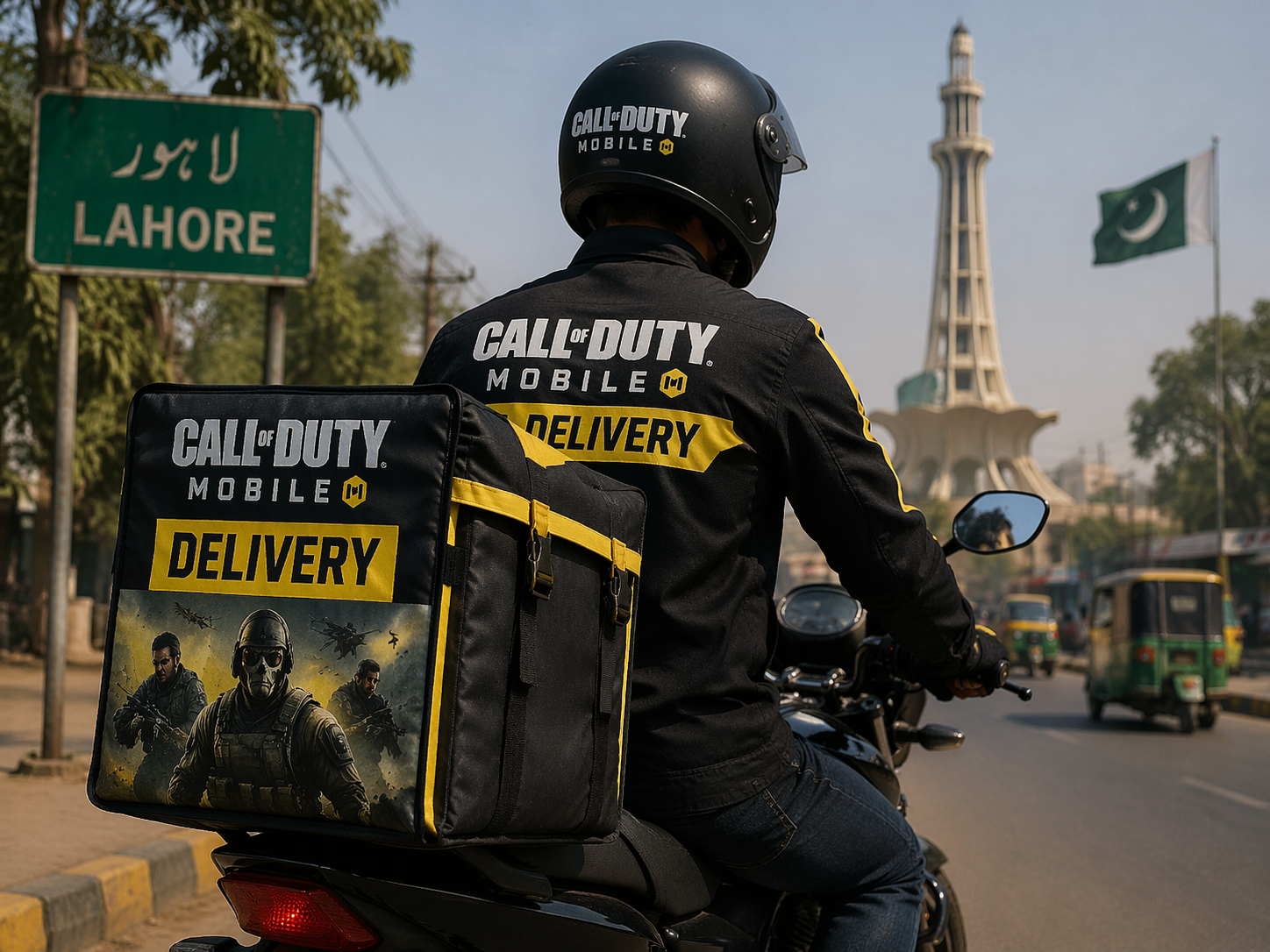COD vs Prepaid in Pakistan showing cash on delivery parcel handover