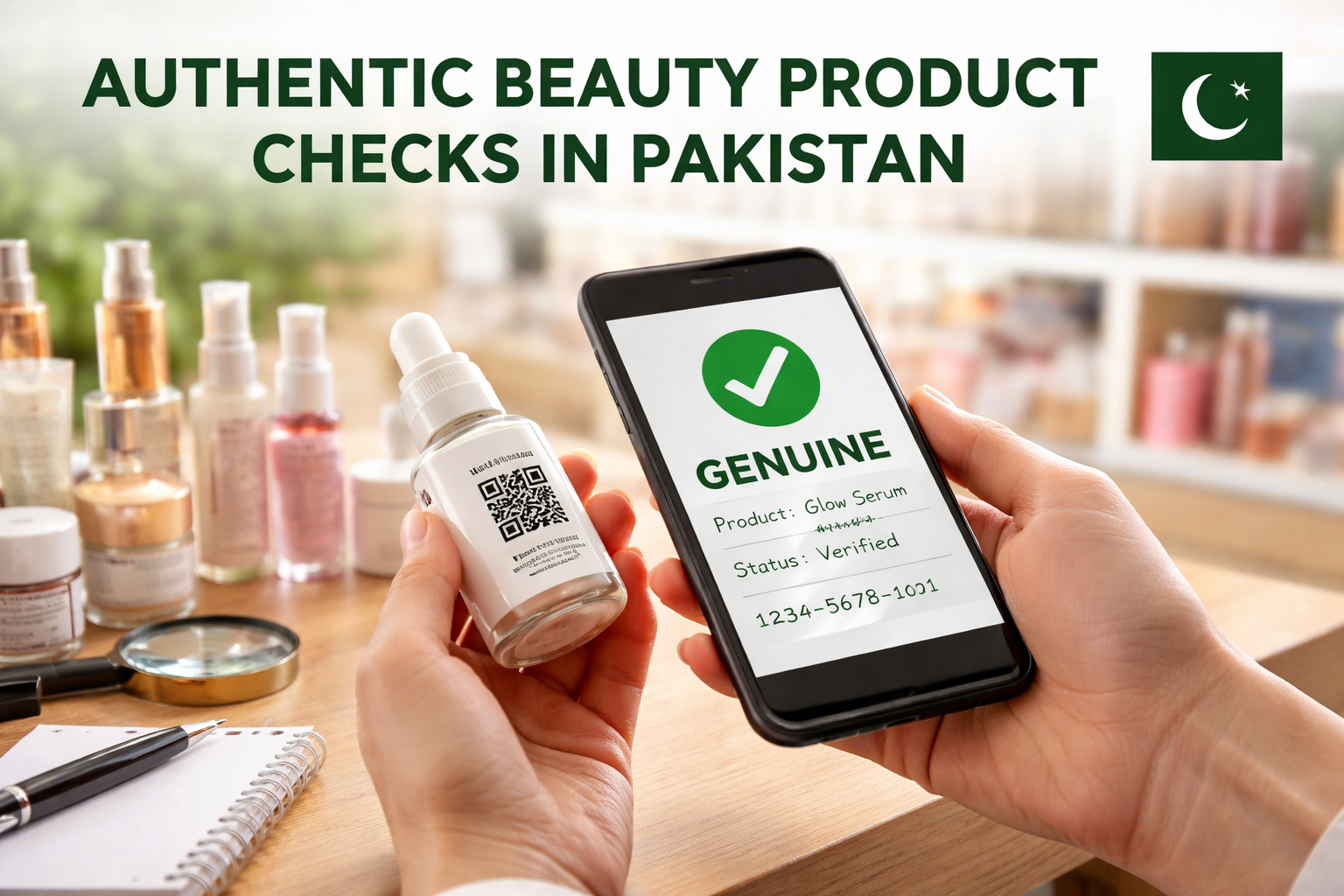 Safe online buying in Pakistan for authentic beauty products