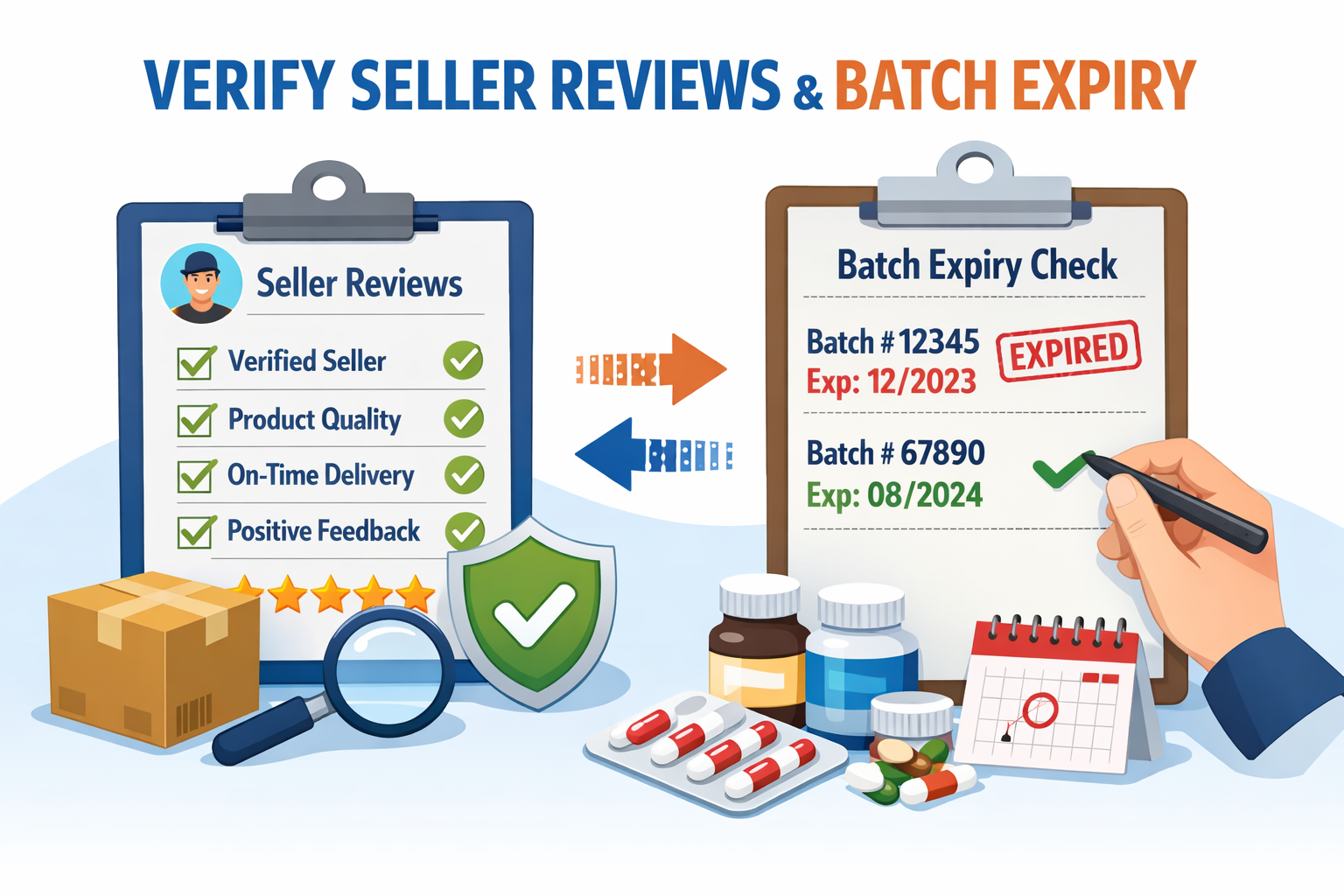 buy skincare online in Pakistan by checking reviews and batch expiry