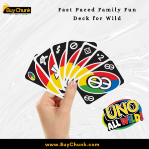 Compact UNO All Wild deck packed for trips and picnics.