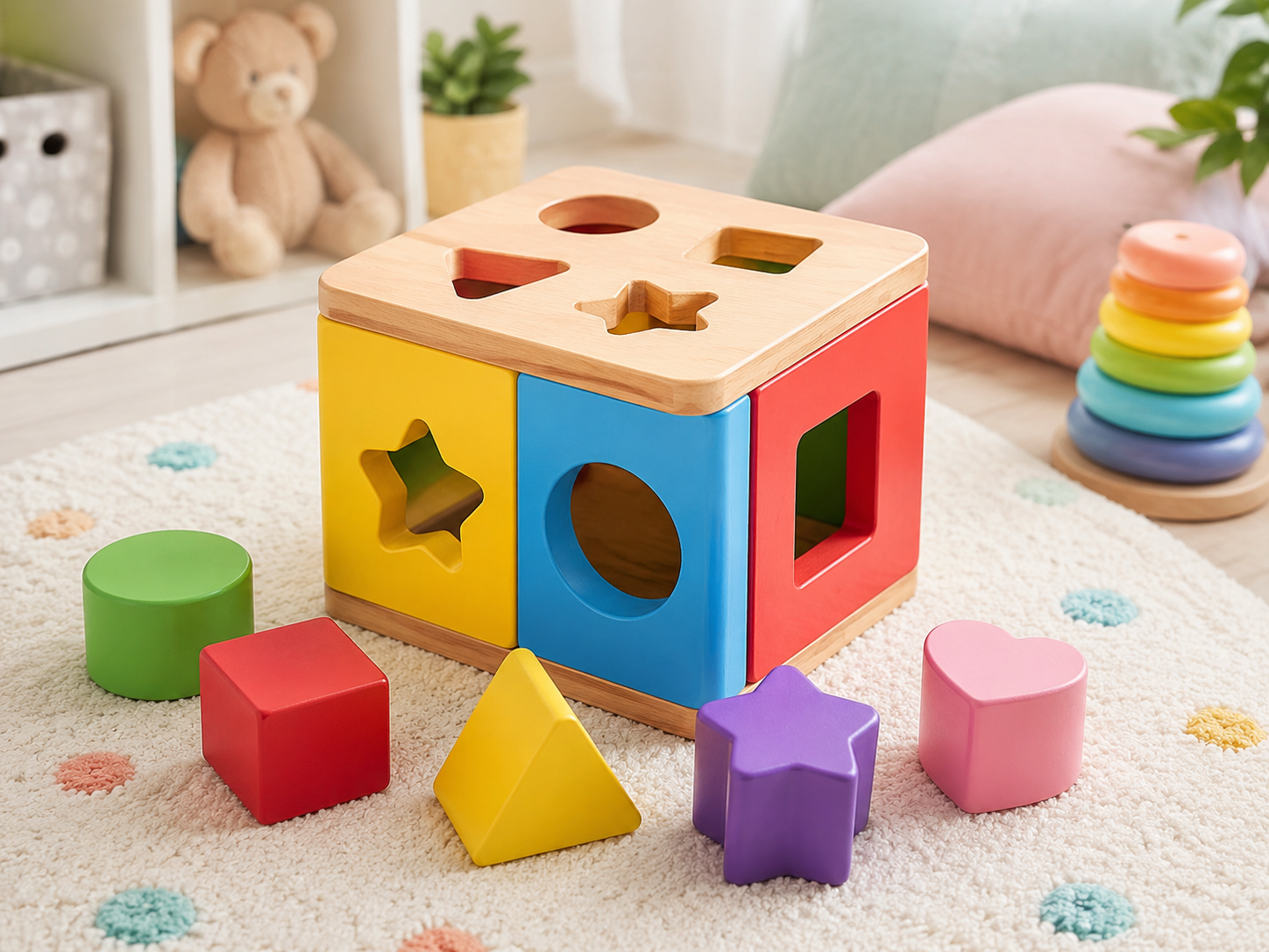 Educational Toys Under Rs 2000 for ages 1–2 shape sorter