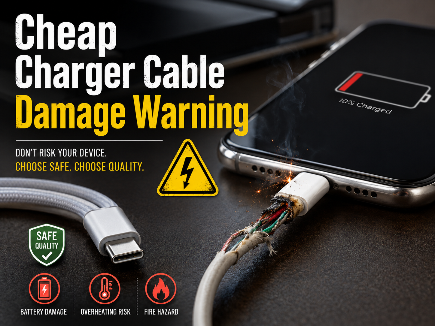 Value vs Fake: Cheap Products Not Worth It in Pakistan (Smart Buying Guide) 2 cheap products not worth it chargers and cables risk