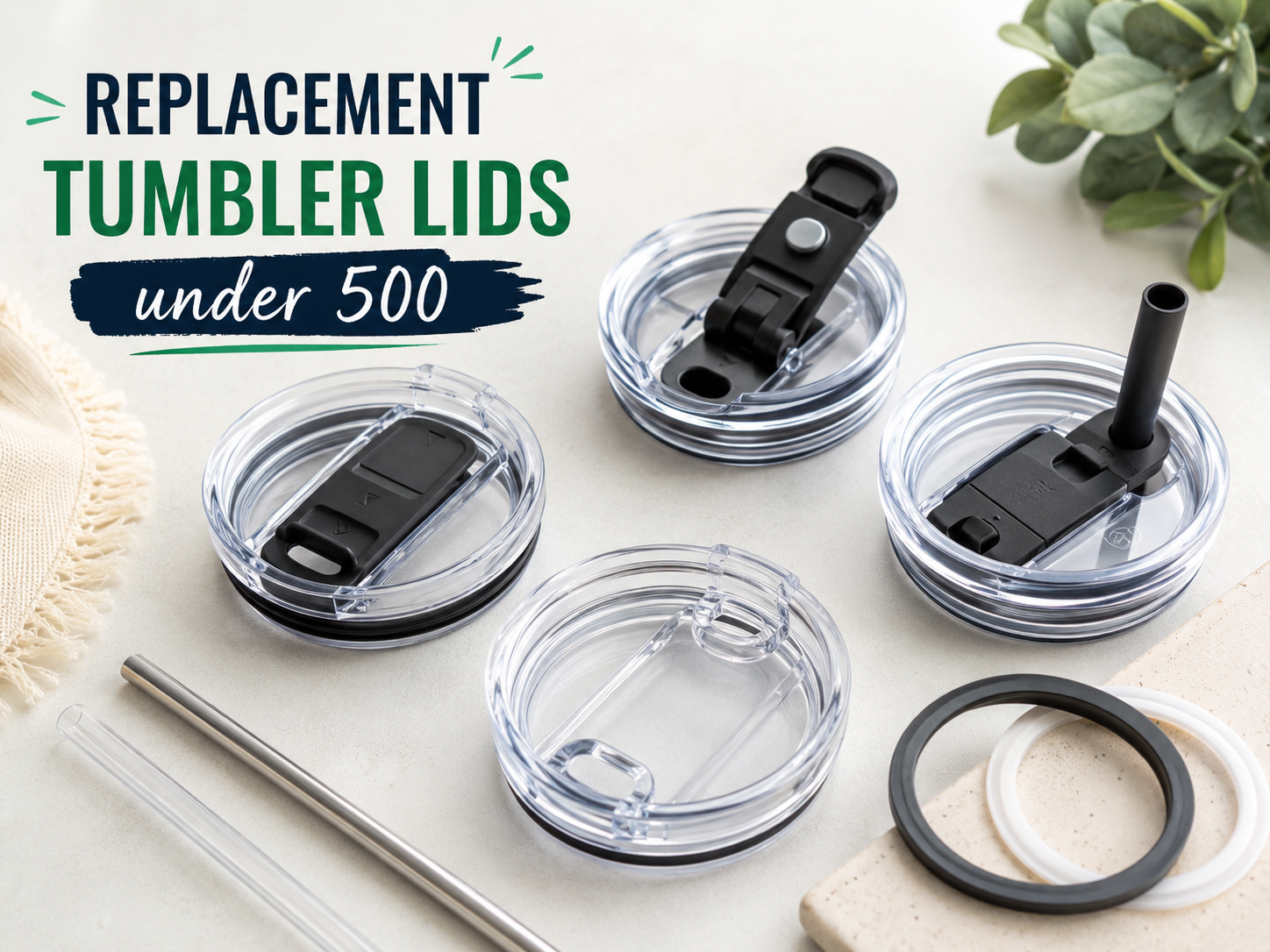 “replacement lid options in tumbler accessories under Rs 500”